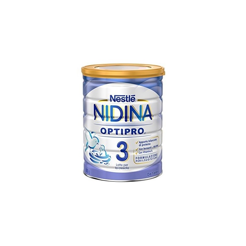 Nidina 3 Crescita Polvere 800G: acquista online in offerta Nidina 3  Crescita Polvere 800G